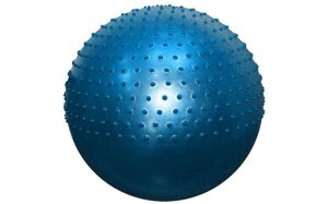 М'яч для фітнесу полумассажний 2 в1 75см s