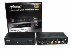 Приставка для телевізора тюнер Т2 Eplutus DVB-137T