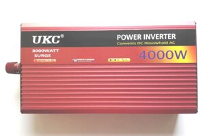 Перетворювач UKC-4000W автомобільний 12v Power Inverter