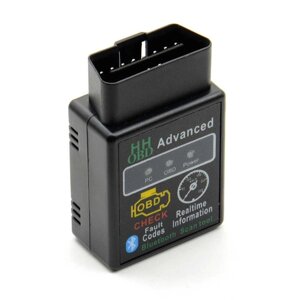 Діагностичний адаптер-сканер автосканер Блютус OBD ELM327 Bluetooth 1.5v OBDII діагностика машини