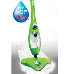 Швабра пароочиститель для уборки H2O Mop X5 многофункциональный ручной