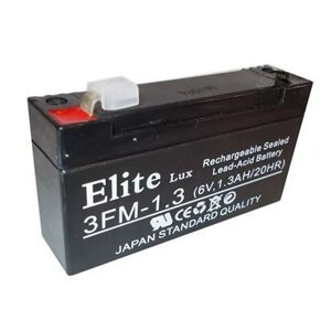 Батарея AK ELITE LUX 6 V 1,3 AH . dr