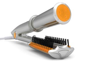 Прилад для укладання волосся Instyler Інстайлер 2в1 плойка для завивки волосся і праску для волосся