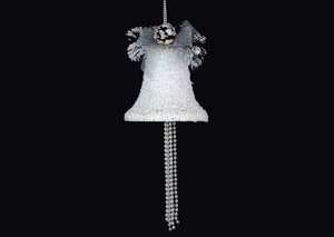 Підвісне декоративна прикраса Дзвін з шишками 70 см