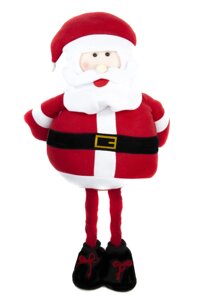 Новорічна декоративна фігура Веселий Санта 80 см на пластиковій основі