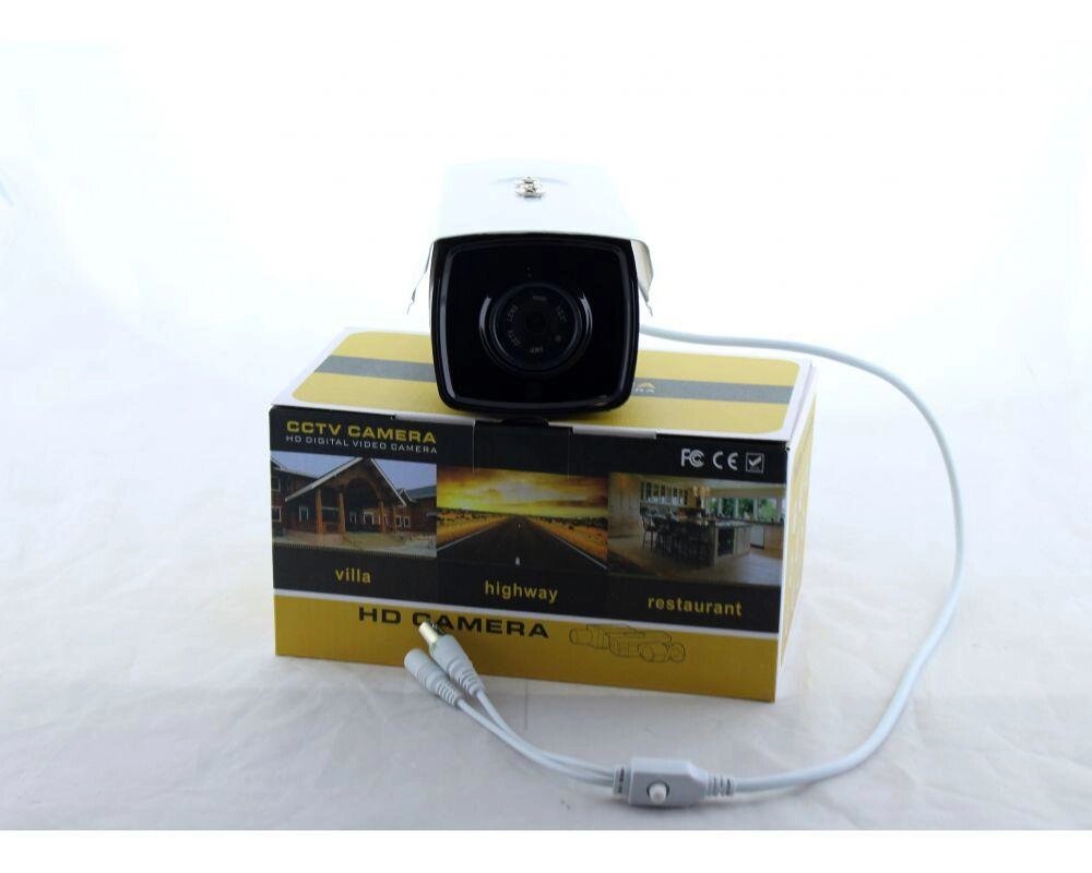 Аналогова камера відео спостереження CAMERA CAD 965 AHD 4mp вулична камера - відгуки