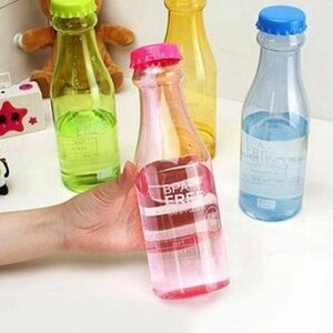 Фітнес пляшка BPA Free глянець креативна пляшка для напоїв термос 550 мл