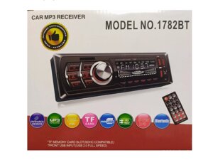 Автомагнітола 1DIN MP3 1782BT 2USB bluetooth