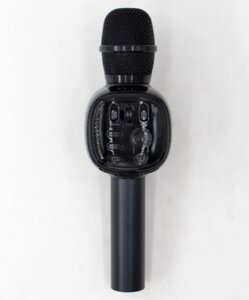 Портативний караоке-мікрофон K-310 USB AUX Bluetooth чорний бездротової