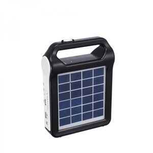 Ліхтар-Power Bank EP-036 радіо-блютуз із сонячною панеллю (2400mAh)