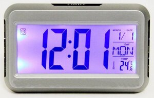 Електронні настільний годинник КК 2616 будильник календар