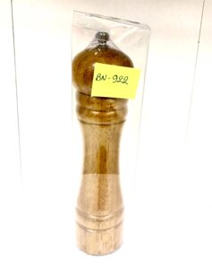 Млин для солі та перцю дерев'яна Benson BN-922 22 см