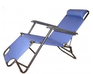 Переносний крісло-лежак шезлонг розкладний 90х60х160