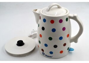 Керамічний чайник Domotec MS-5060 2 л 1500 Вт стильний дизайн