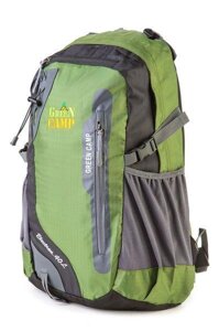 Рюкзак для походів GREEN CAMP 40 л оснащений безліччю кишень