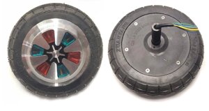 Мотор колесо для гіроскутера на 6.5 дюймів алюмінієві з LED