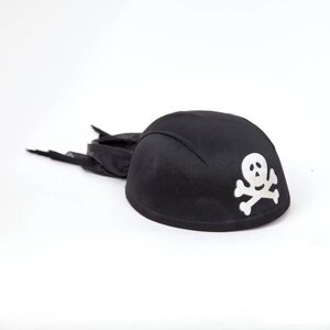 Бандана капелюх з черепами Пірат карнавальна на виступи для Хеллоуїна 6 штук упаковка