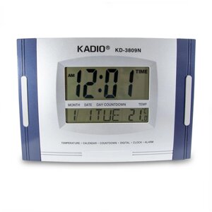 Електронний годинник Kadio KD-3809