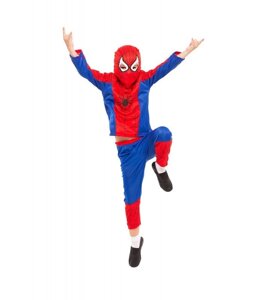 Костюм супер героя спайдермена карнавальний дитячий «ЛЮДИНА ПАВУК» новорічний на Хеллоуїн L M S