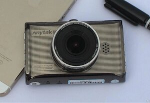Авторегістратор стильний в машину Anytek X6 металевий відеореєстратор Full HD