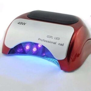 Лампа-сушилка для ногтей Beauty nail K18 48 ВТ ультрафиолетовая совместима со всеми видами гелей и гель-лаков