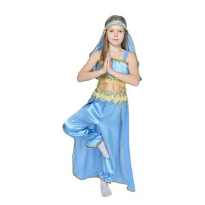 Дитячий карнавальний костюм Східної красуні блакитний