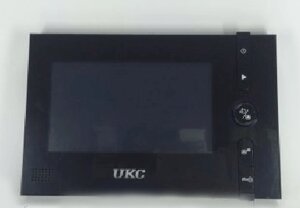 Домофон UKC JS 715 кольоровий відеодомофон 7 "дисплей / с записом відвідувачів / комплект з викличної