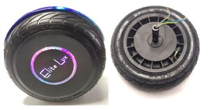 Колесо мотор для гироскутера на 10, 5" Пластик з LED підсвічуванням