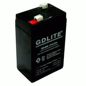 Акумулятор АК-gDLITE GD-645 6v-4A джерело безперебійного живлення - опис