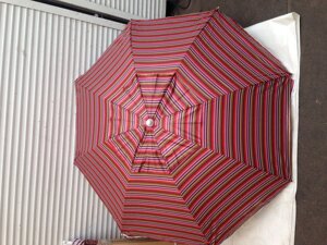 Пляжний парасолька з напиленням регулюванням нахилу металопластиковими спицями 1.8 м