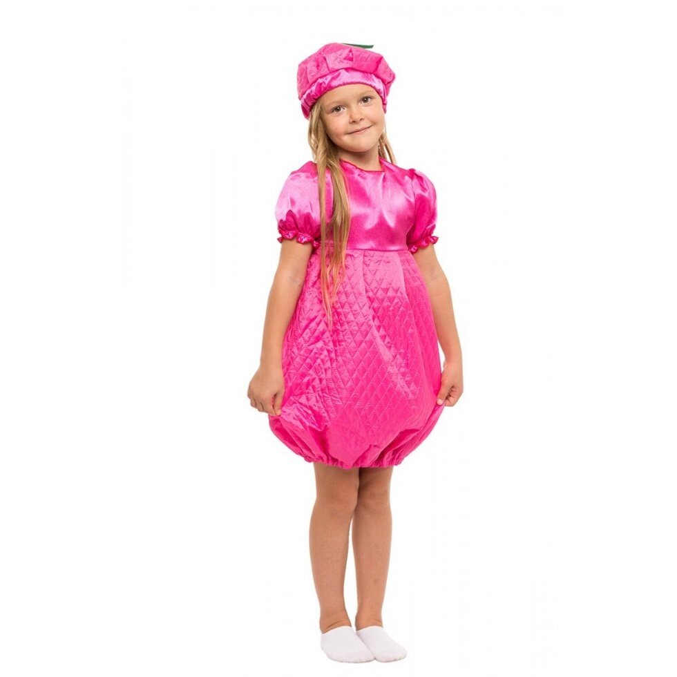 Рожевий дитячий маскарадний костюм Малинки для дівчинки - акції