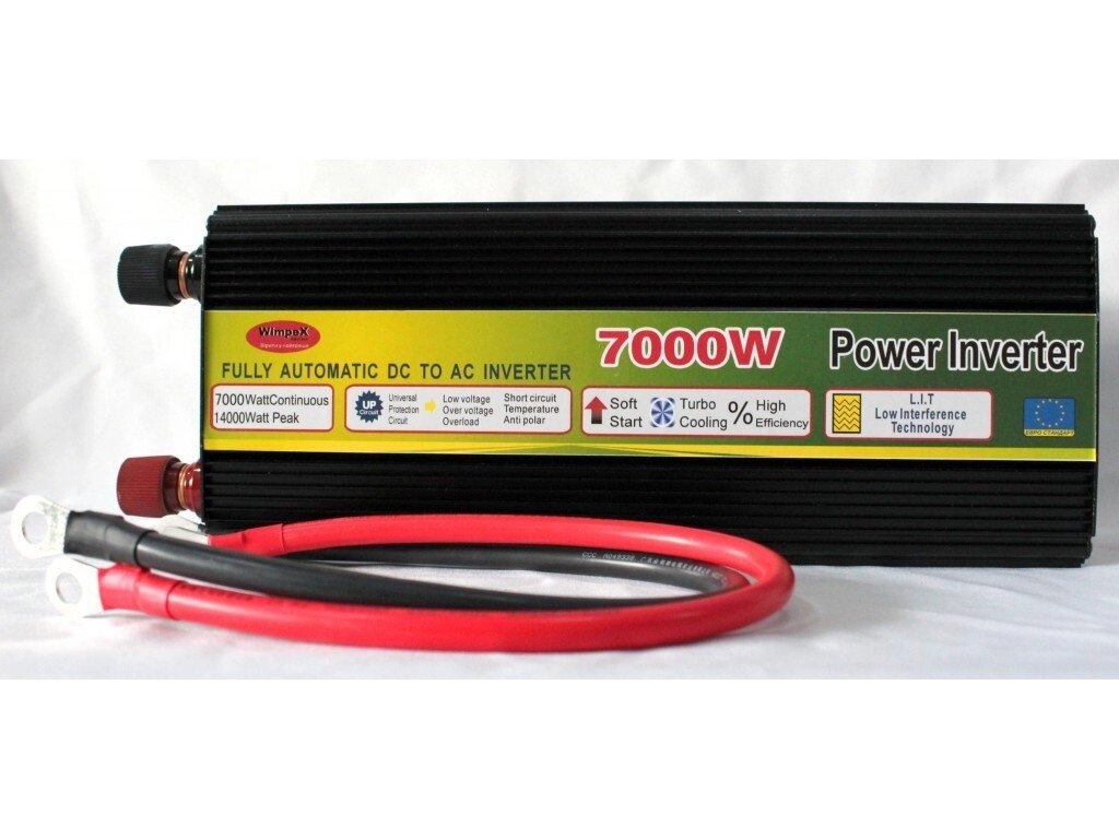 Перетворювач напруги Power Inverter Wimpex WX 7000W-12V UPS - наявність