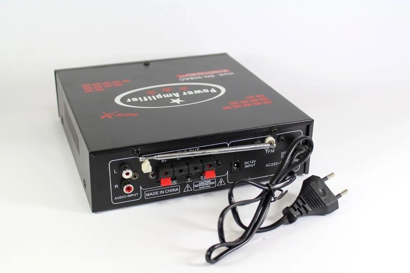 Підсилювач потужності звуку AMP-308 компактний підсилювач звуку підсилювач потужності від компанії Інтернет магазин "Megamaks" - фото 1