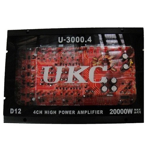 Підсилювач звуку UKC 3000.4. e від компанії Інтернет магазин "Megamaks" - фото 1