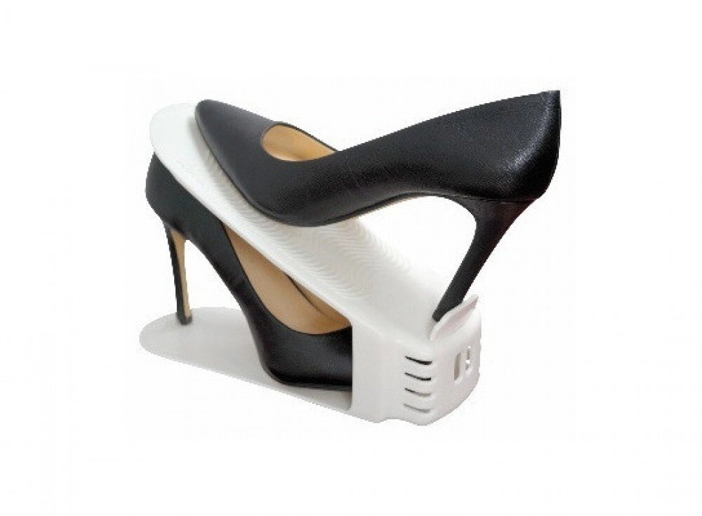Підставка під взуття Shoe Slotz органайзер пластик для будь-якого типу взуття від компанії Інтернет магазин "Megamaks" - фото 1