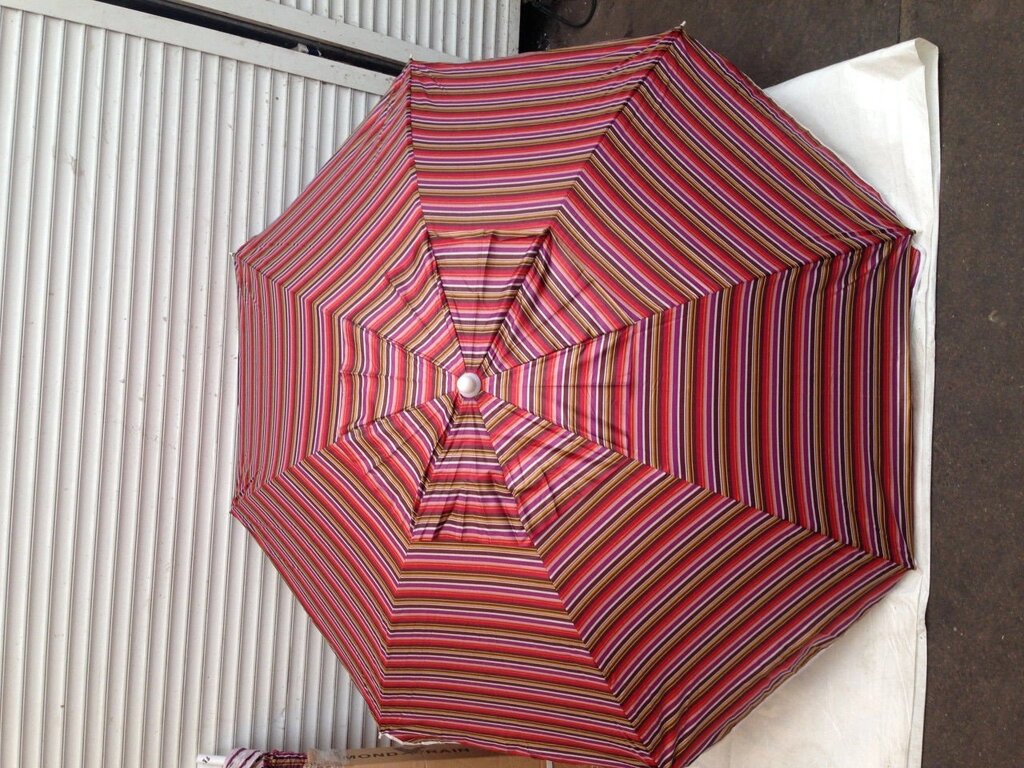 Пляжний парасолька з напиленням регулюванням нахилу металопластиковими спицями 1.8 м від компанії Інтернет магазин "Megamaks" - фото 1