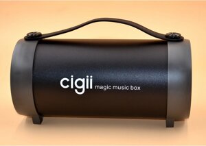 Портативна бездротова колонка Cigii S22E Bluetooth акустика FM MP3 AUX USB