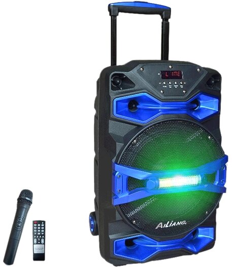 Портативная Bluetooth колонка Ailiang UF-1618AK-DT с микрофоном, аккумуляторная акустика від компанії Інтернет магазин "Megamaks" - фото 1