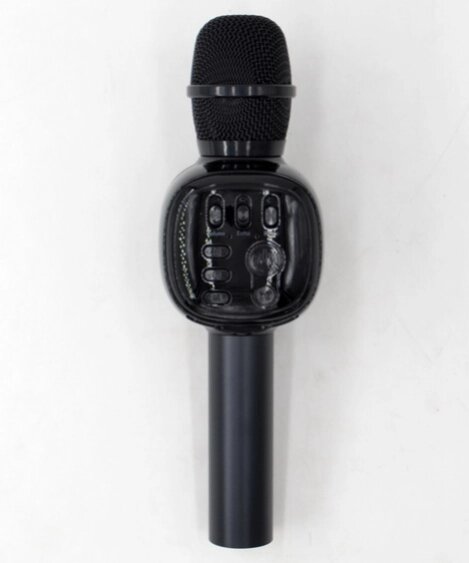 Портативний караоке-мікрофон K-310 USB AUX Bluetooth чорний бездротової від компанії Інтернет магазин "Megamaks" - фото 1