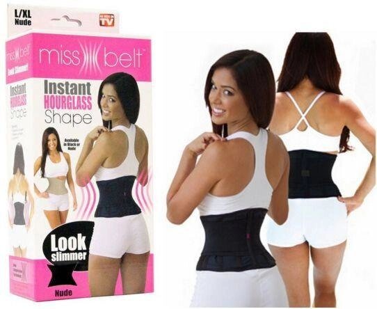 Пояс Міс БЕЛТ Miss Belt компресійний для схуднення від компанії Інтернет магазин "Megamaks" - фото 1