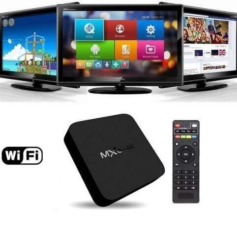 Приставка смарт ТВ Android Smart TV MXQ PRO 4K, смарт приставка до телевізора TV BOX Internet TV t4 від компанії Інтернет магазин "Megamaks" - фото 1