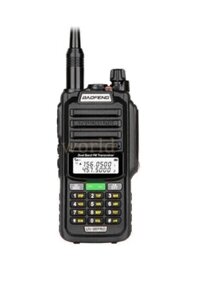 Рація портативна EL-Baofeng UV98R PLUSEarphone BLACK, Військова радіостанція, Рація для полювання та риболовлі