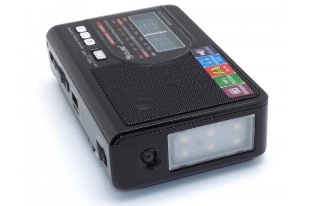 Радіоприймач портативний Golon RX-1314 всехвильовий приймач фм + ліхтарик від компанії Інтернет магазин "Megamaks" - фото 1