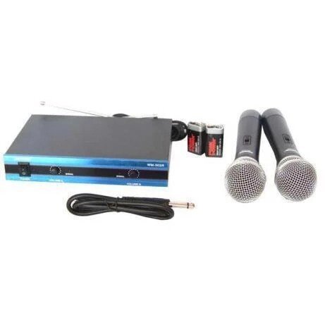 Радіосистема і 2 мікрофони Shure WM502R від компанії Інтернет магазин "Megamaks" - фото 1
