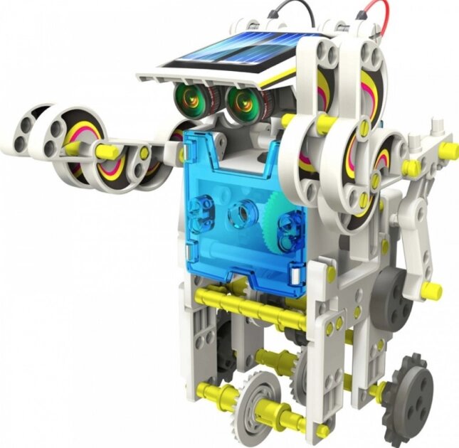 Робот-конструктор на сонячних батареях 13 в 1 SOLAR ROBOT 2115A від компанії Інтернет магазин "Megamaks" - фото 1