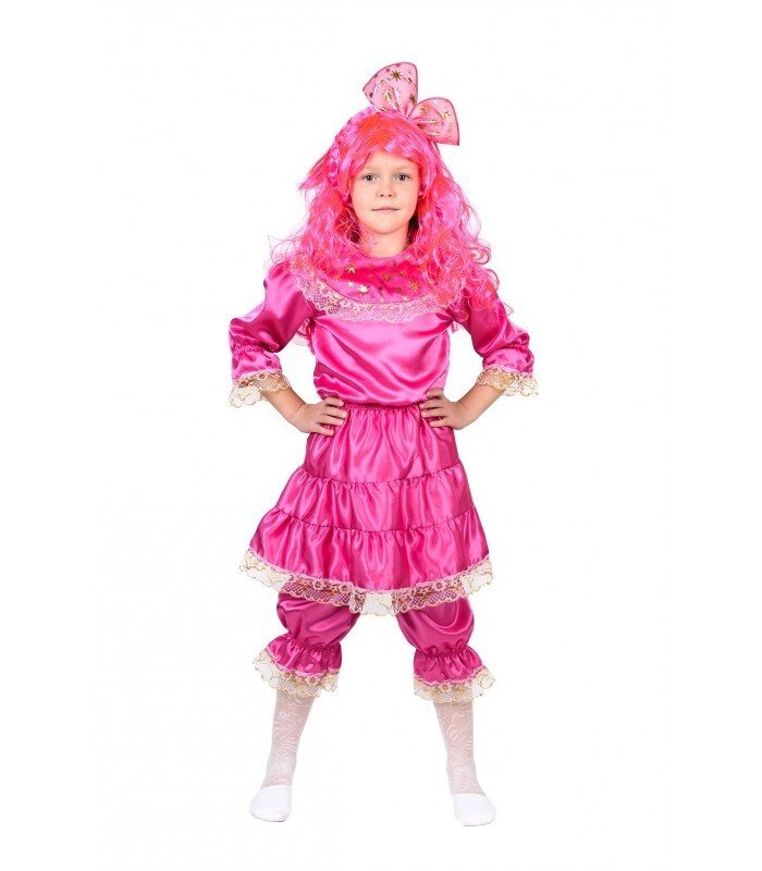 Рожева лялька костюм для дівчинки на карнавал, новорічну постановку від компанії Інтернет магазин "Megamaks" - фото 1