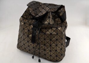 Рюкзак Bao Bao bronze BAO BAO космічний стильний міський ISSEY MIYAKE матовий