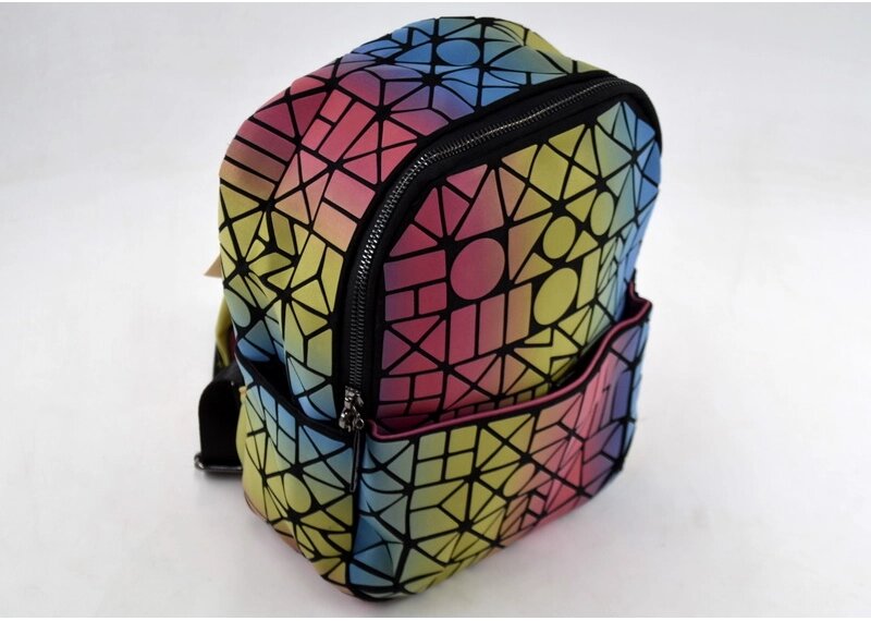 Рюкзак для девочки BAO BAO городской радужный космический цвет A39 від компанії Інтернет магазин "Megamaks" - фото 1