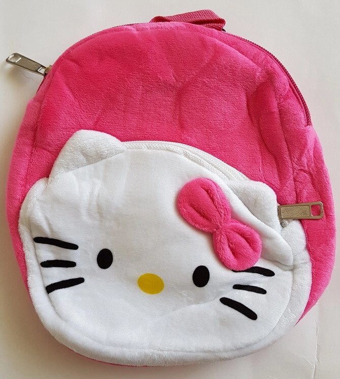 Рюкзак для маленьких дівчаток м'який Хелло Кітті від компанії Інтернет магазин "Megamaks" - фото 1