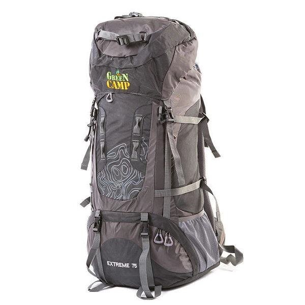 Рюкзак для подорожей GREEN CAMP GC-75EX місткий на 75 л від компанії Інтернет магазин "Megamaks" - фото 1